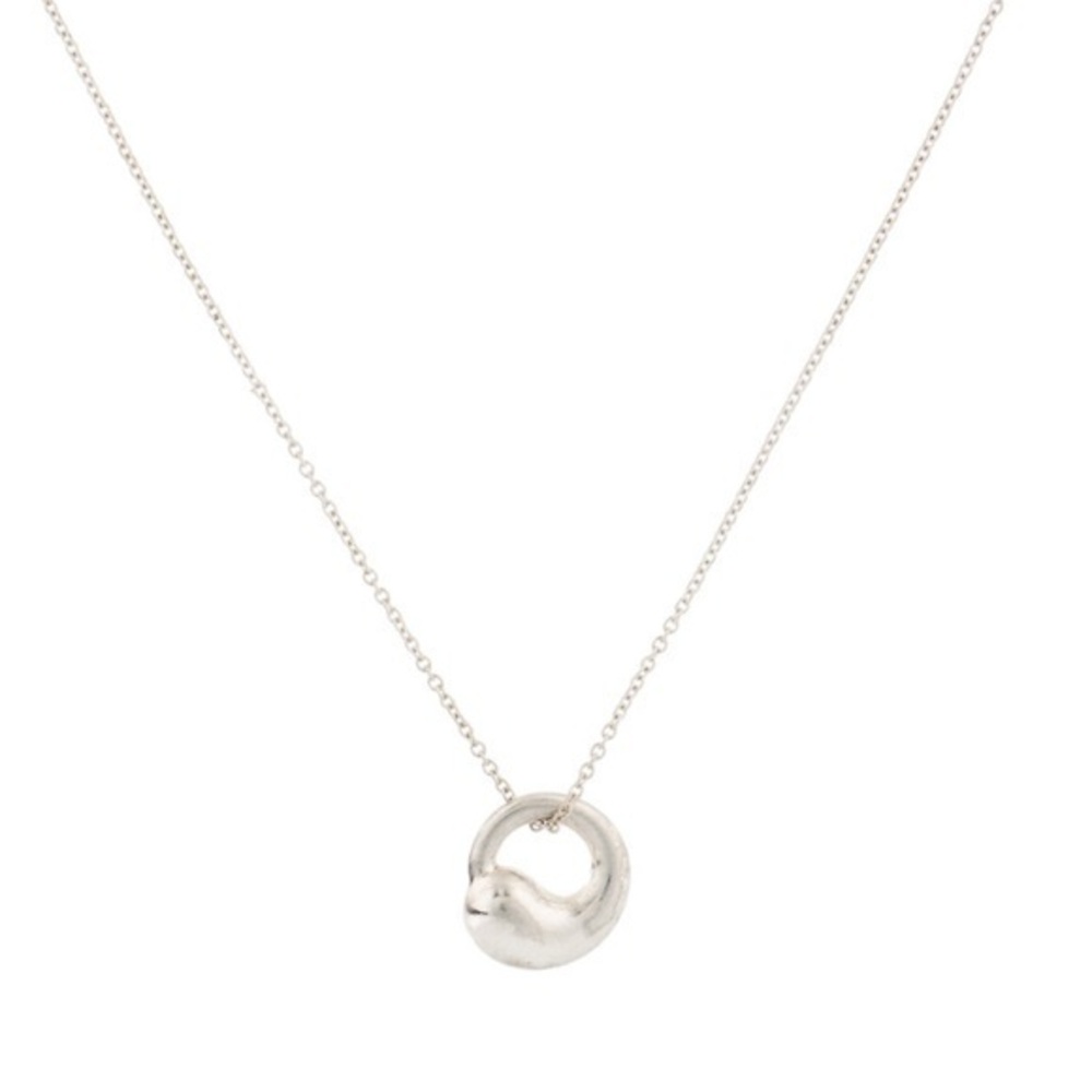 Tiffany & Co Circle pendant with 16” chain